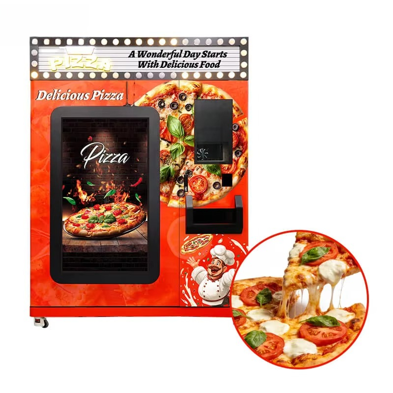 Vending Machine Qr Code - Automat do pizzy z ekranem dotykowym