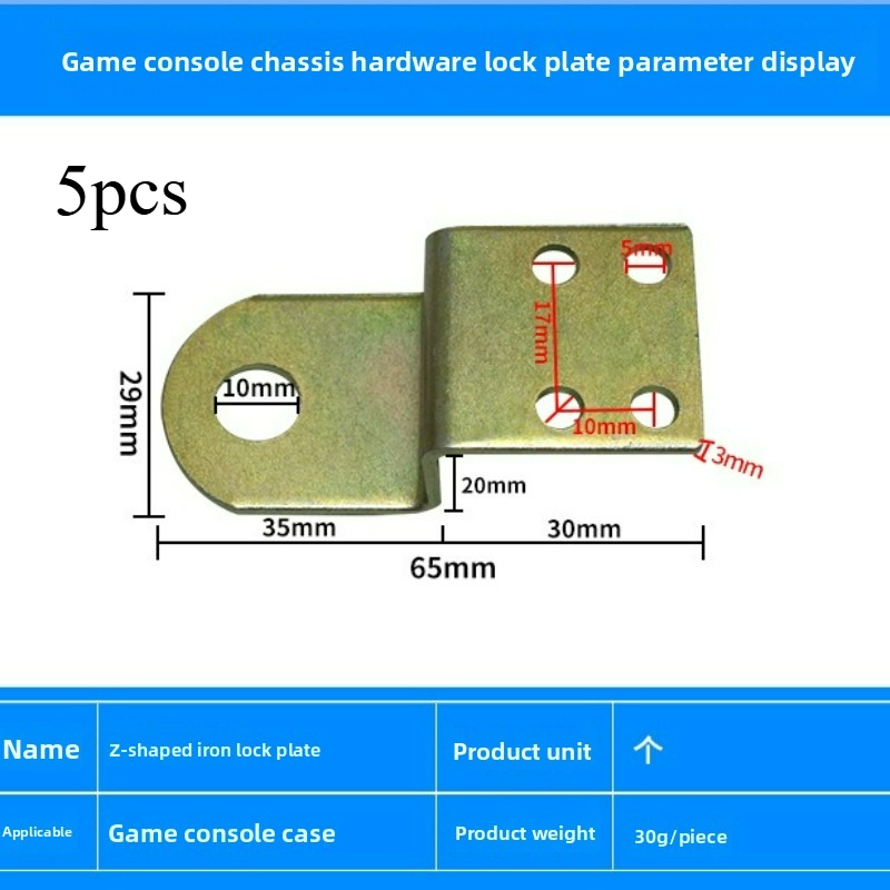 Arcade Z - 5 szt. Płytka blokująca w kształcie