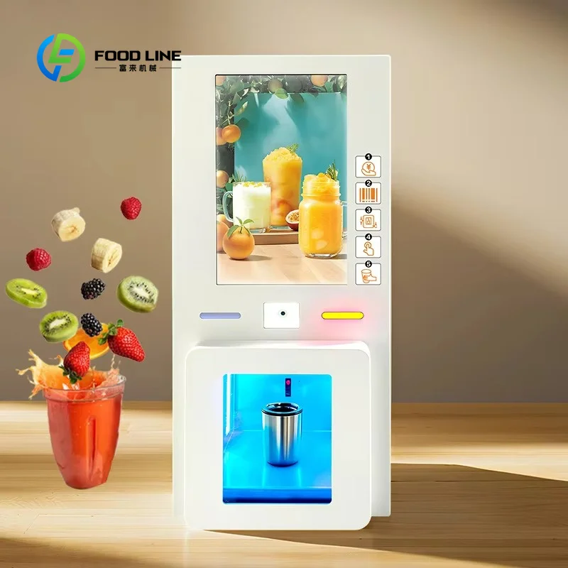 Vending Machine Qr Code - Automatyczna maszyna do smoothie z możliwością