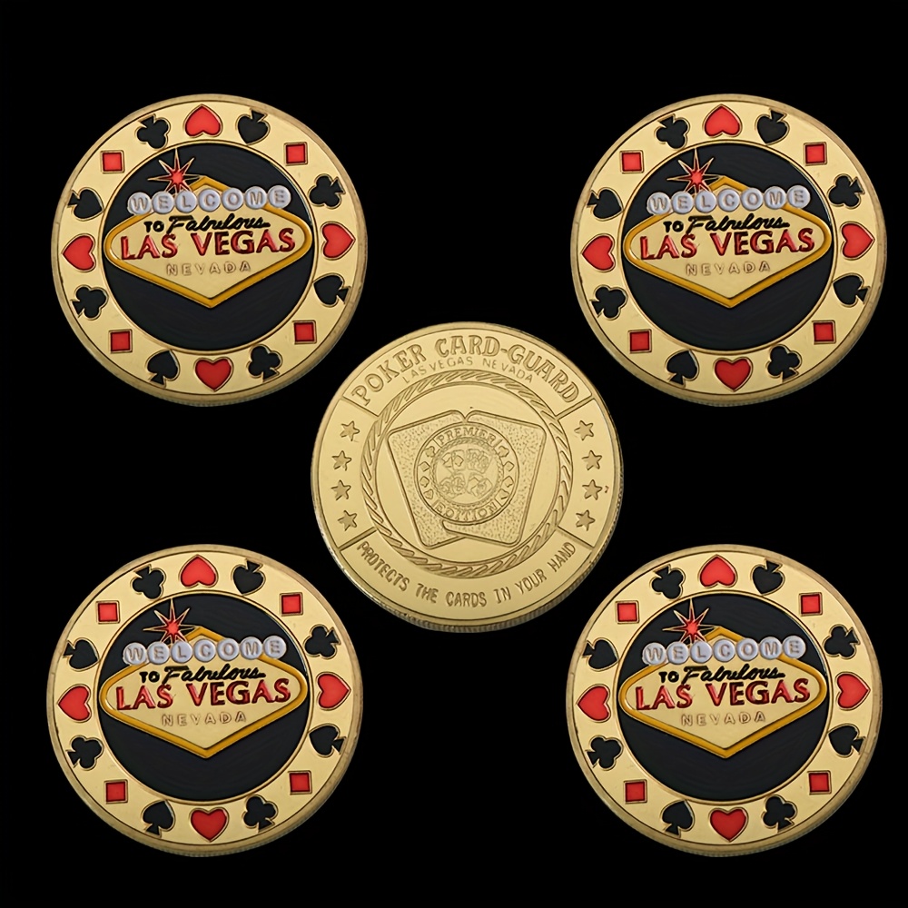 Token Coin Mechanism - 5 szt. Zabawki do pokera z