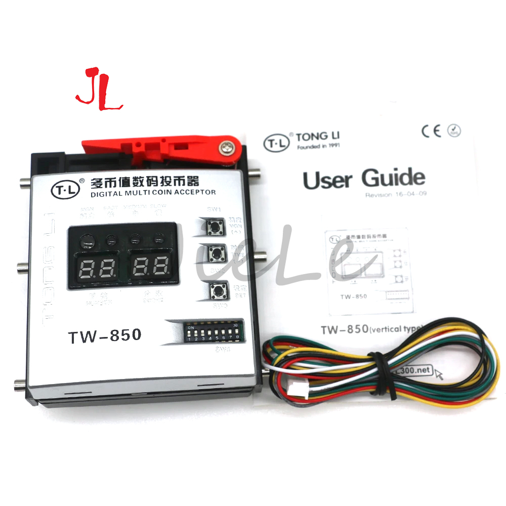 Arcade Ticket Machine - TL TW-850 Multi Coin Acceptor, 5