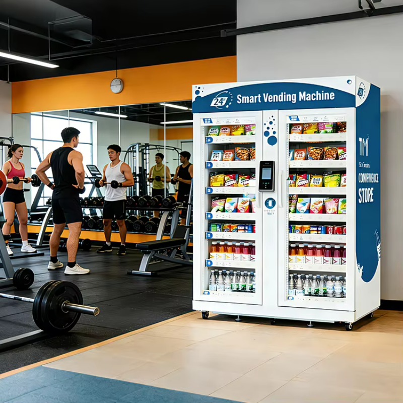 Open Vending Machine - Inteligentna lodówka AI EU/US Bezgotówkowa Duża