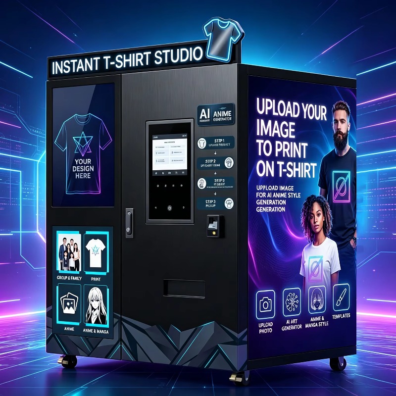 Arcade Ticket Machine - Inteligentna maszyna automatyczna do sprzedaży odzieży
