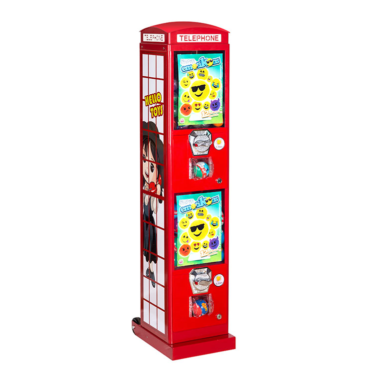 Candy Vending Machine - Metalowy automat na zabawki w kształcie