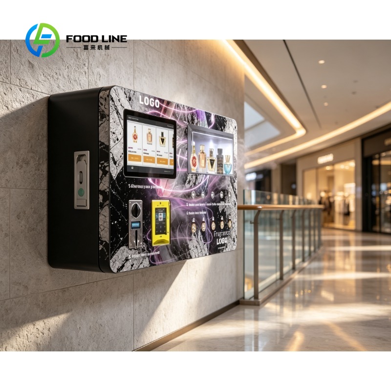 Open Vending Machine - Automat do sprzedaży perfum montowany na