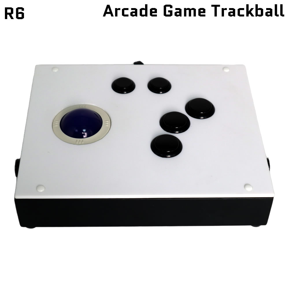 Trackball Controller Arcade - FightBox R6 USB Sanwa Przyciski Arcade