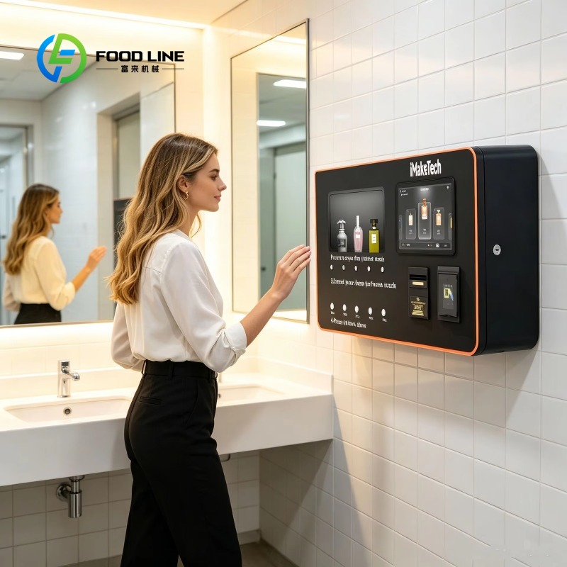 Vending Machine Qr Code - Automat samoobsługowy do rozpylania perfum z