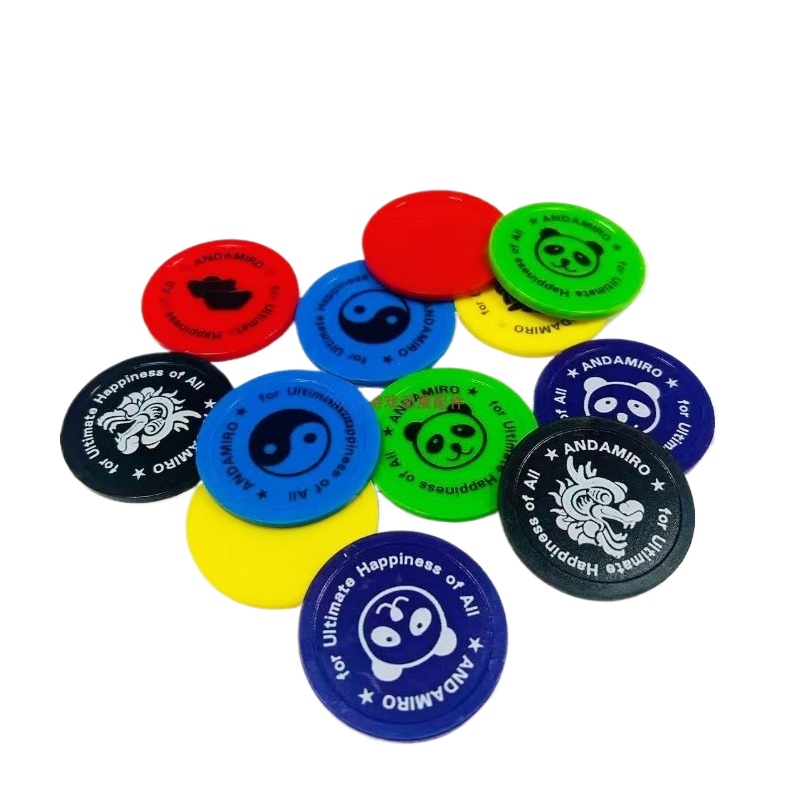 Token Coin Mechanism - 500 szt. Personalizowane plastikowe żetony do