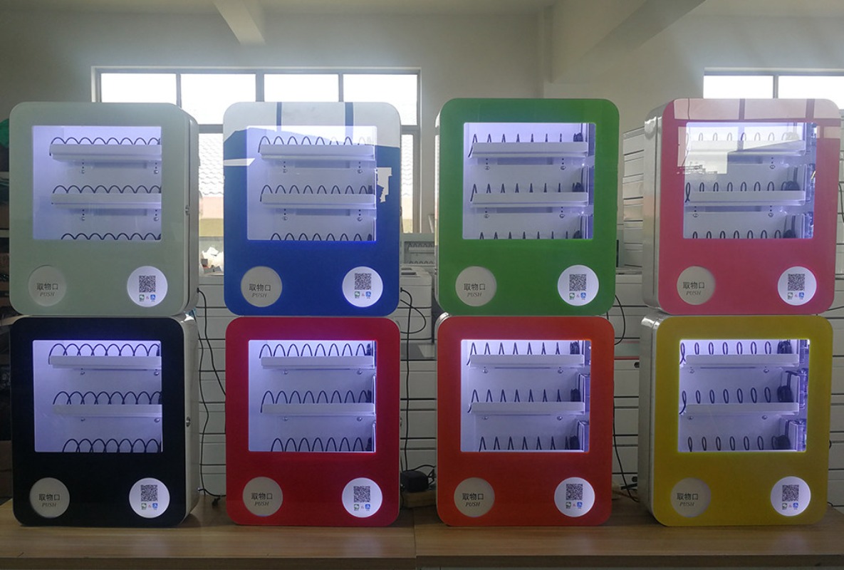 Mały automat na przekąski, aut – Vending Machine Qr Code recenzja i cena