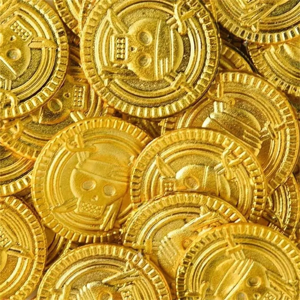 Plastikowe Pirackie Złote Mone – Arcade Game Coin recenzja i cena