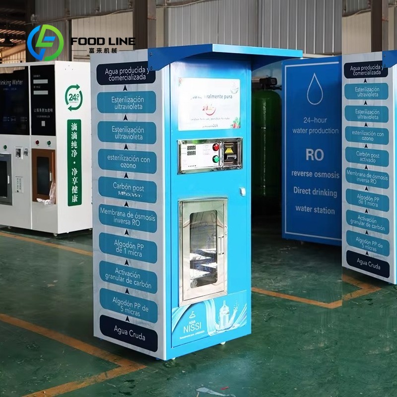 Automat do sprzedaży wody oczy – Vending Machine Qr Code recenzja i cena