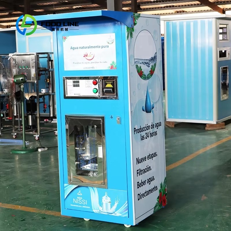 Automat do sprzedaży wody oczy – Vending Machine Qr Code recenzja i cena