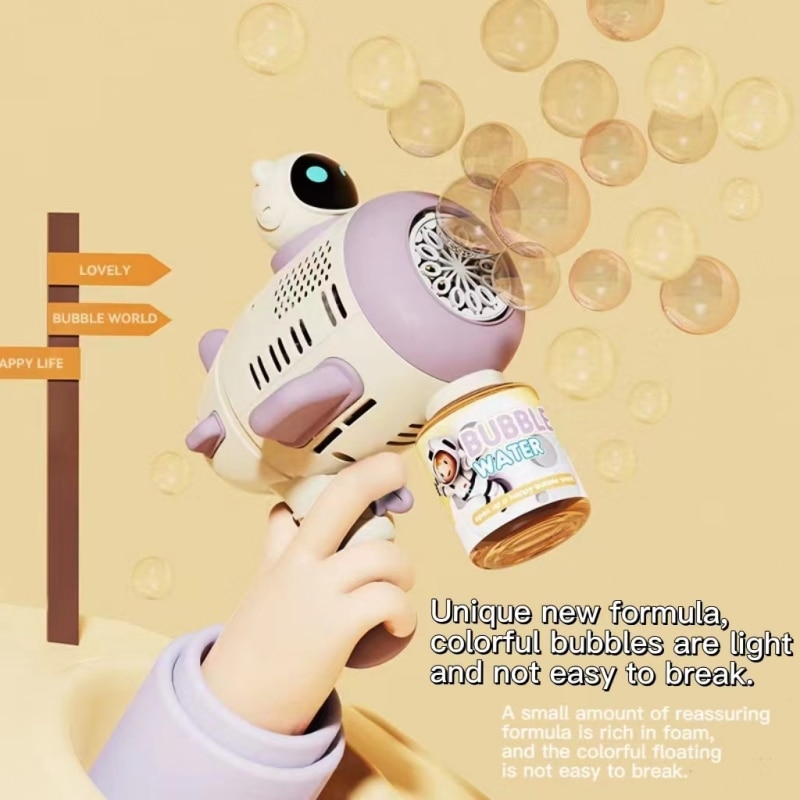 Fioletowy maszyna do baniek my – Bubble Gum Machine recenzja i cena
