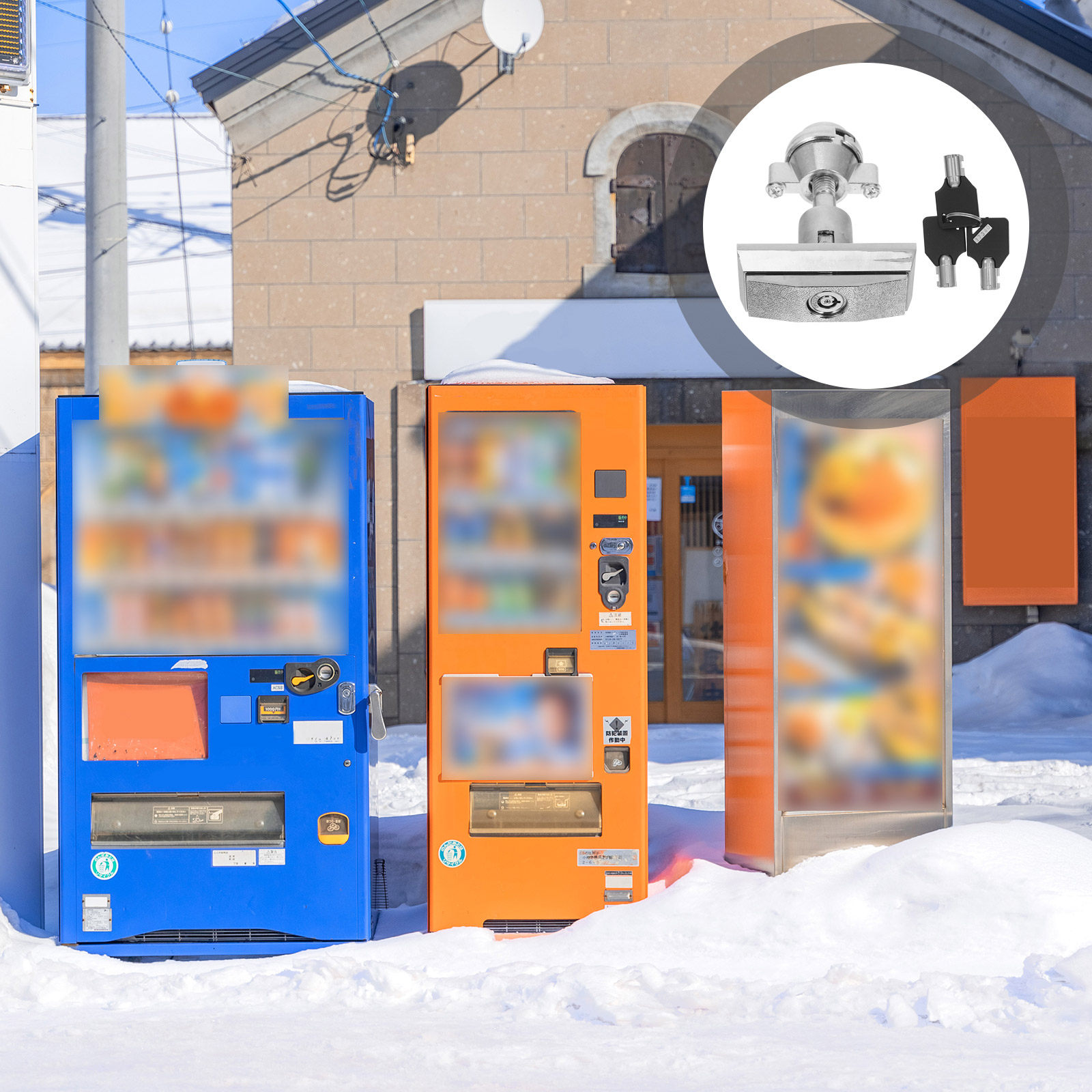 1 Zestaw Uniwersalny Zamek do  – Candy Vending Machine recenzja i cena