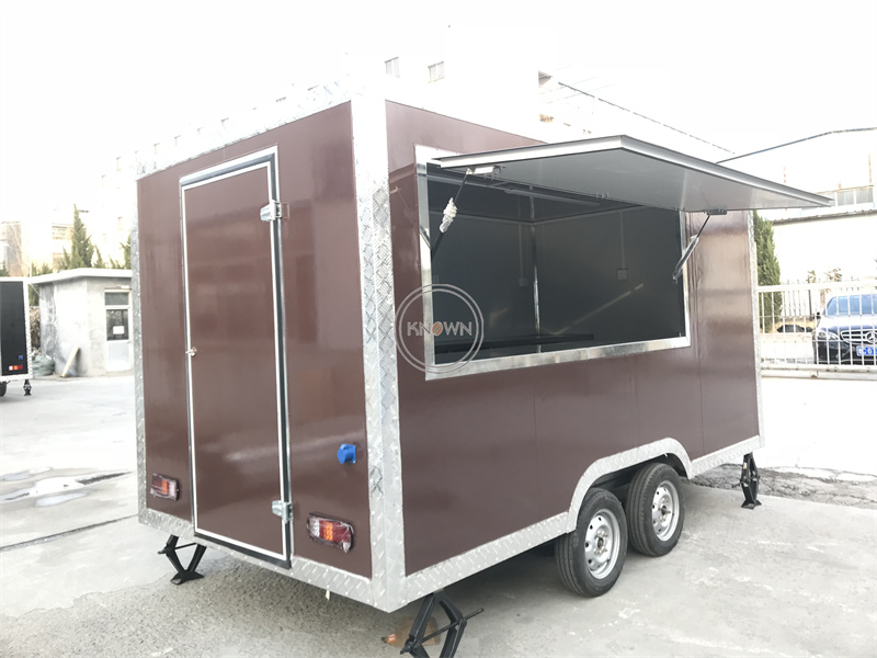 Outdoor Hot Dog Fast Food Truc – Hot Dog Vending Cart recenzja i cena