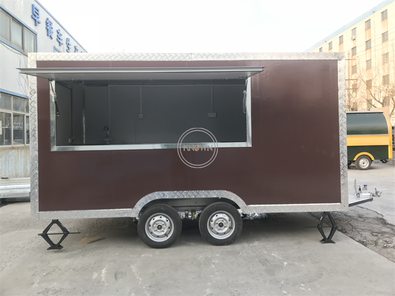 Outdoor Hot Dog Fast Food Truc – Hot Dog Vending Cart recenzja i cena