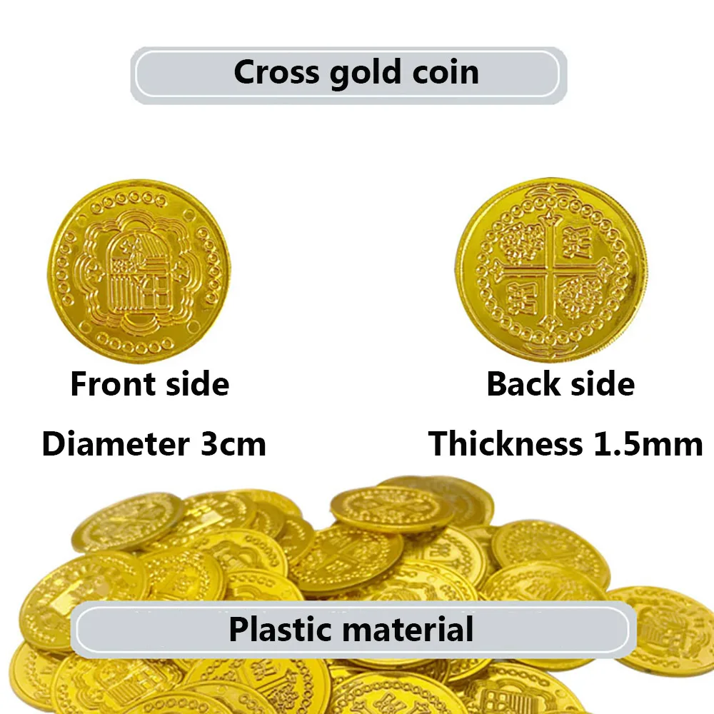 100/200 SZTUK Plastikowa pirac – Arcade Game Coin recenzja i cena
