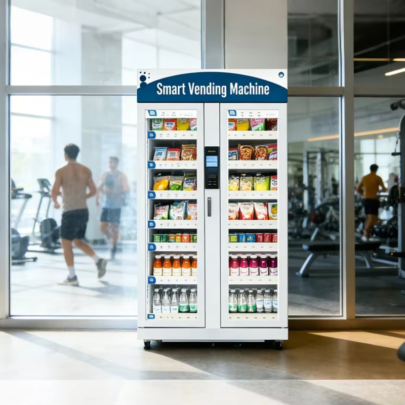 Inteligentna lodówka AI EU/US  – Open Vending Machine recenzja i cena