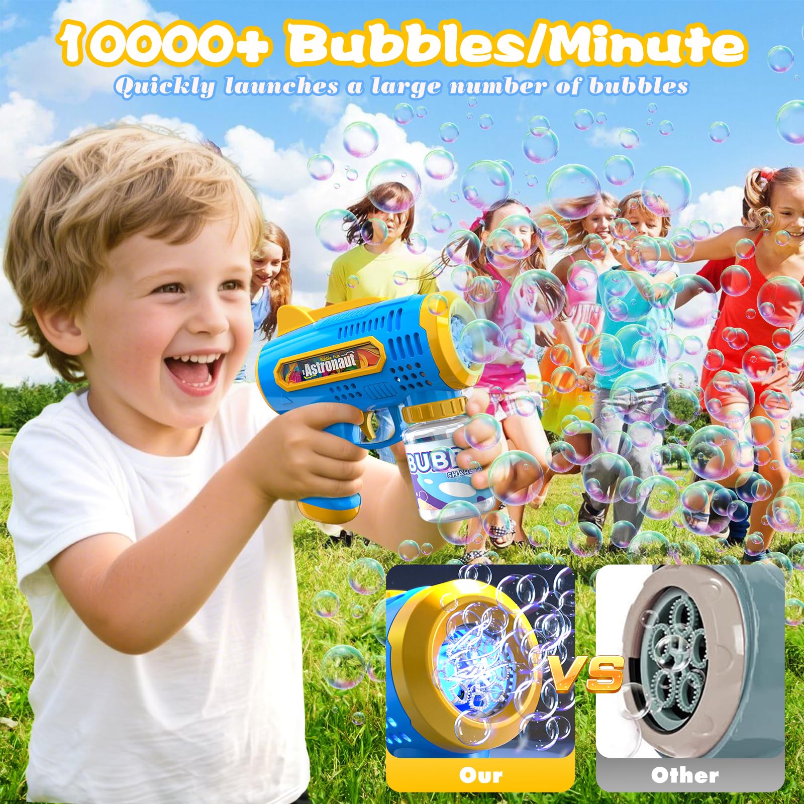 Pistolet do Baniek Mydlanych,  – Bubble Gum Machine recenzja i cena