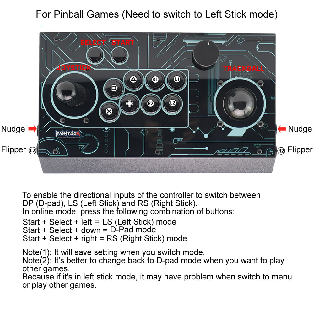 FightBox R10-PRO Arcade Fighti – Trackball Controller Arcade recenzja i cena