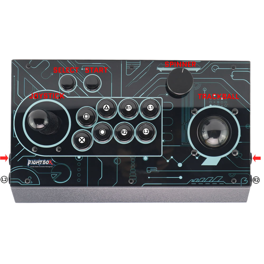 FightBox R10-PRO Arcade Fighti – Trackball Controller Arcade recenzja i cena