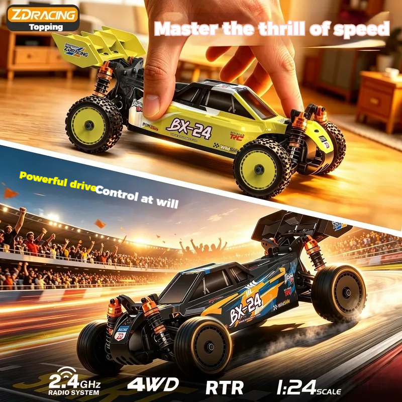 Zd Racing 1/24 Bx 24 4WD Bezsz – Racing Arcade Cabinet recenzja i cena