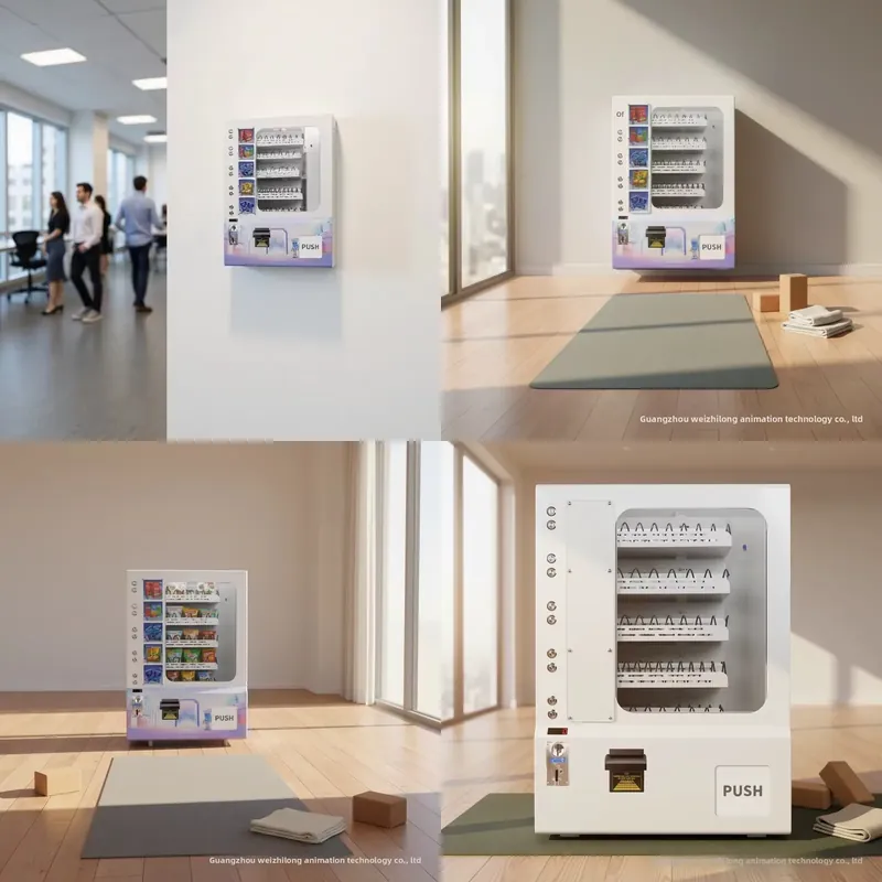 Automat na czekoladki, przekąs – Vending Machine Qr Code recenzja i cena