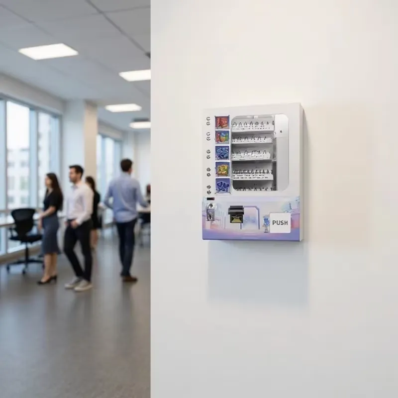 Automat na czekoladki, przekąs – Vending Machine Qr Code recenzja i cena