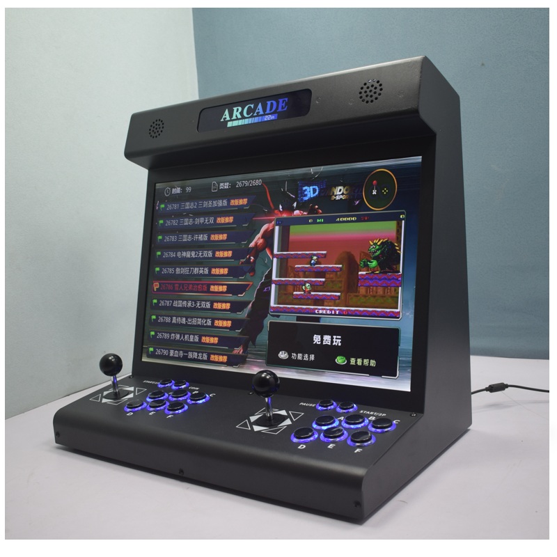 22-calowy LCD Arcade Bartop S8 – Trackball Controller Arcade recenzja i cena