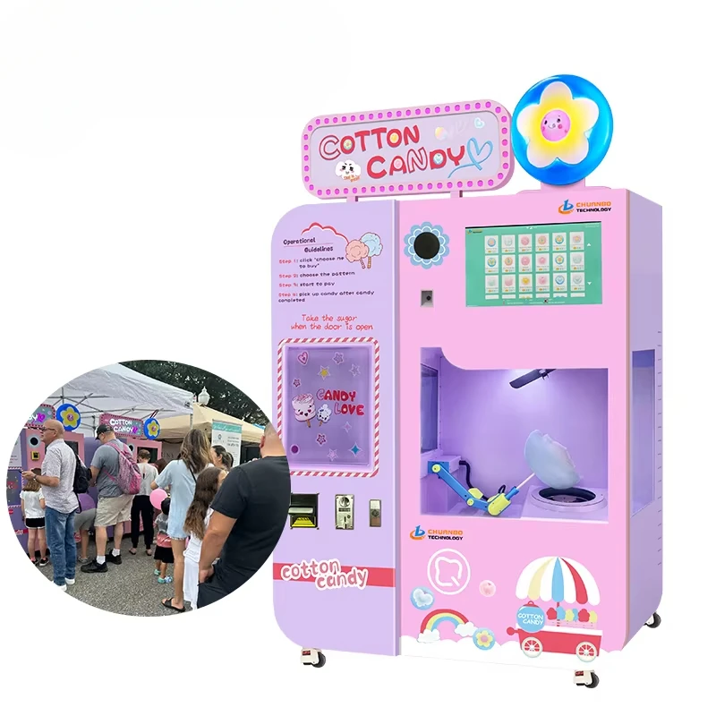 Automat do waty cukrowej na za – Candy Vending Machine recenzja i cena