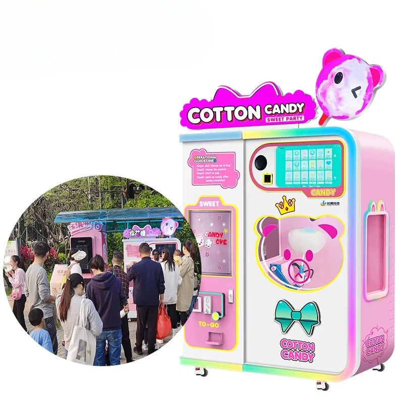 Automat do waty cukrowej na za – Candy Vending Machine recenzja i cena