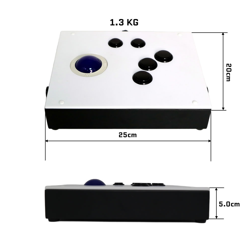FightBox R6 USB Sanwa Przycisk – Trackball Controller Arcade recenzja i cena