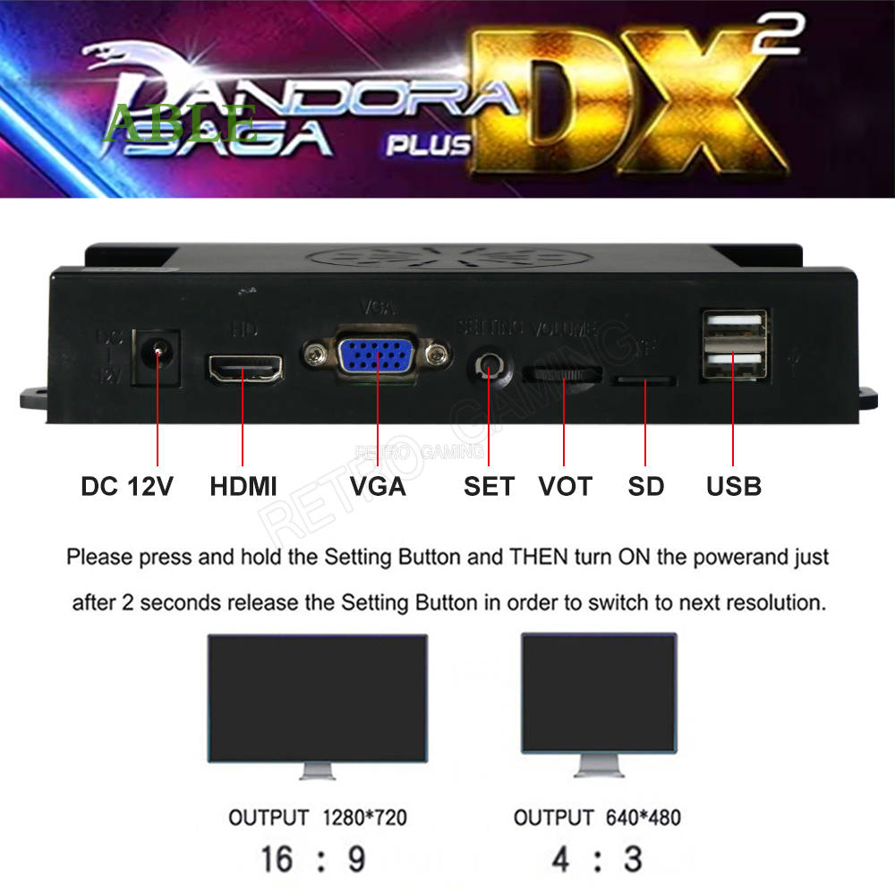 26800 w 1 Pandora Saga Box DX2 – Trackball Controller Arcade recenzja i cena