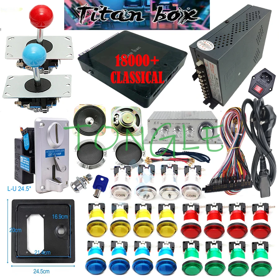2 gracze Titan Box 18000+ w 1  – Racing Arcade Cabinet recenzja i cena