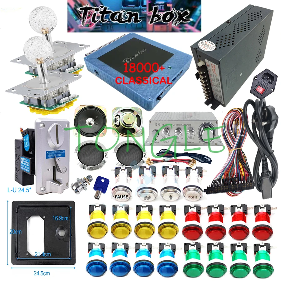 2 gracze Titan Box 18000+ w 1  – Racing Arcade Cabinet recenzja i cena