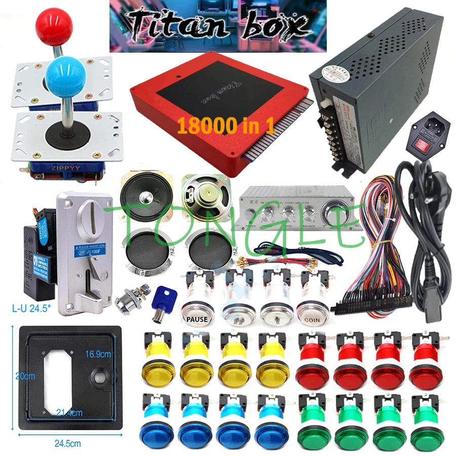 2 gracze Titan Box 18000+ w 1  – Racing Arcade Cabinet recenzja i cena